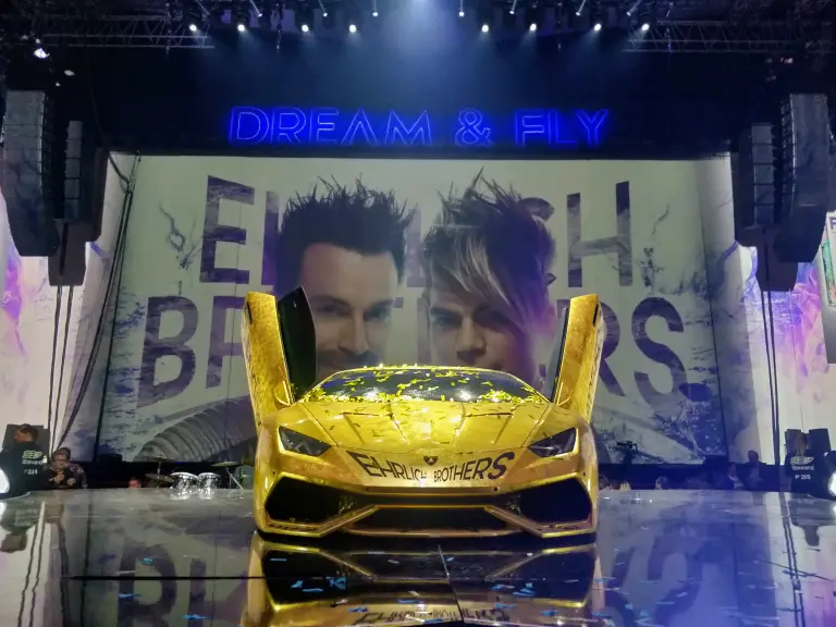 Złote Lamborghini Ehrlich Brothers