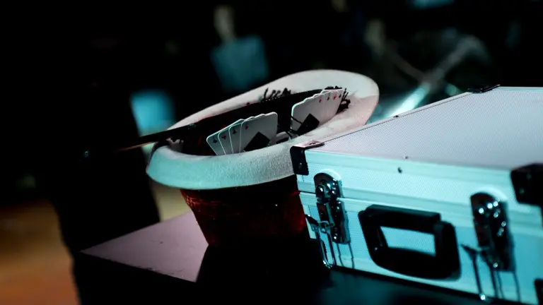 Walizka i rekwizyty iluzjonisty